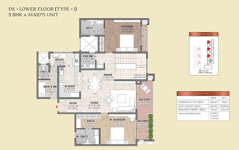 5bhk flat in north bangalore